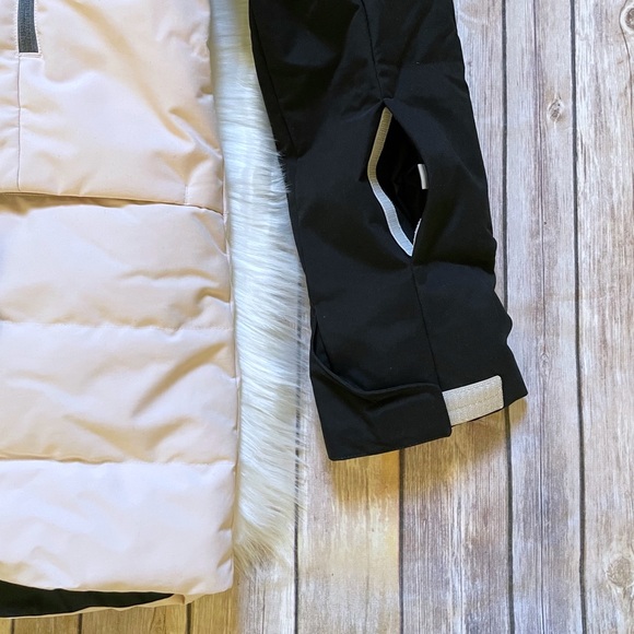 The North Face Women’s Pallie Down Waterproof Ski Jacket In Morning Pink - Picture 4 of 10